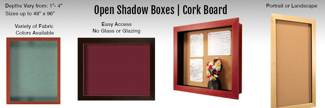 Open-Shadow-Boxes-Cork-Board