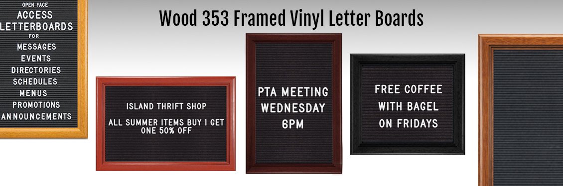 Wood-353-Framed-Vinyl-Letter-Boards