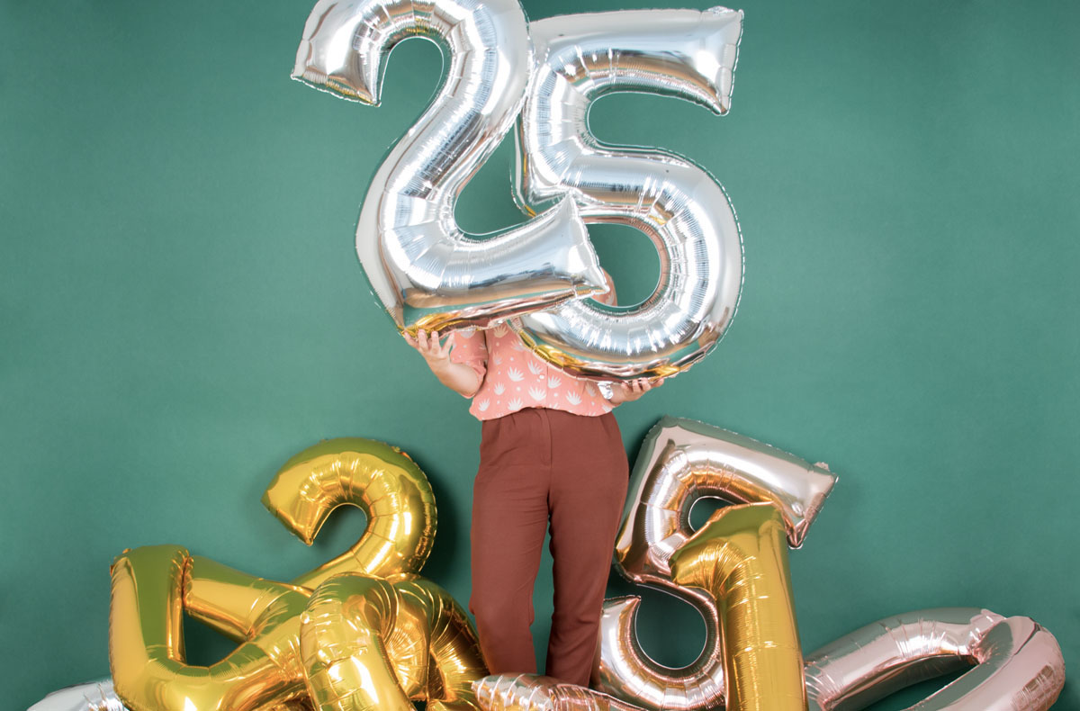 Palloncini numerici per la decorazione del compleanno degli adulti il ​​mio piccolo giorno