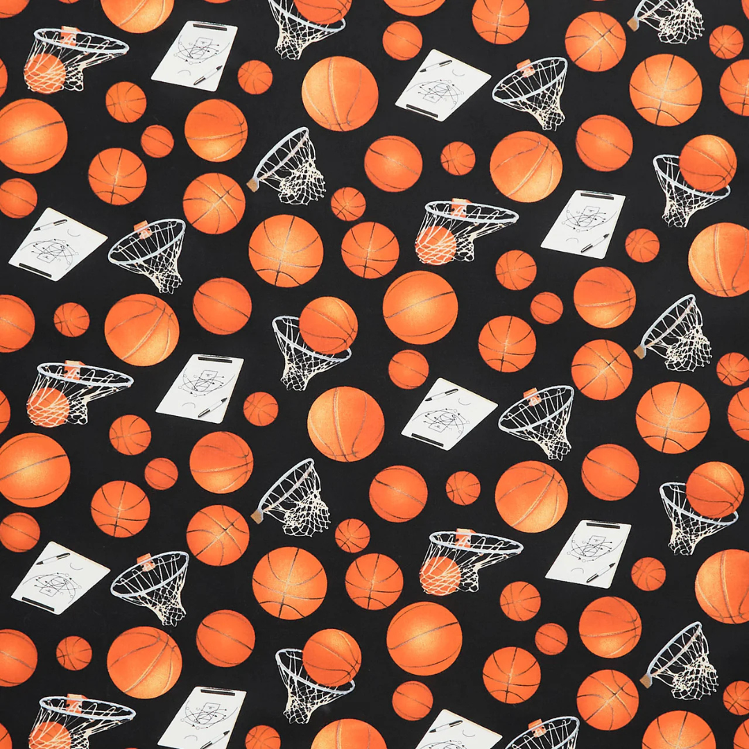 Shop basketball themed fabrics and basketball team prints at Missouri Star Quilt Co.