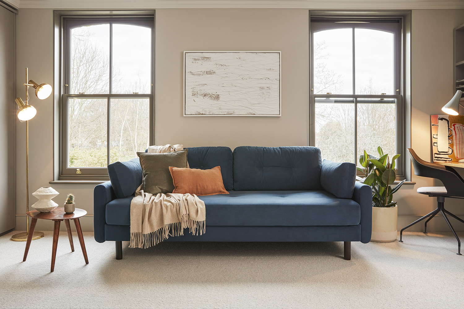 Blue Sofas