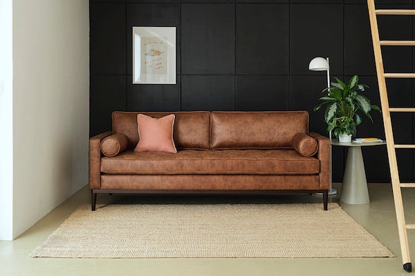 mid century modern sofas