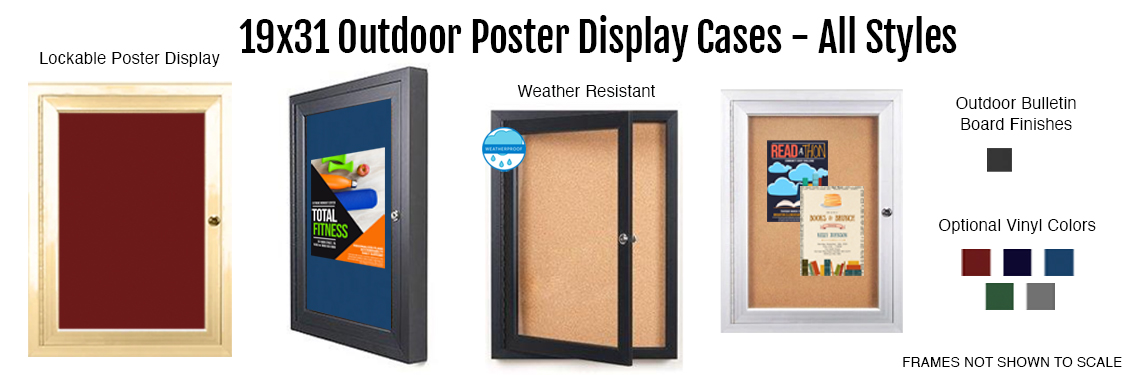 19x31-Outdoor-Poster-Display-Cases---All-Styles-