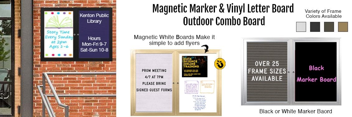 Magnetic-Marker-Vinyl-Letter-board-Outdoor-Combo-Board