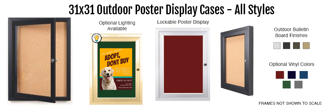 31x31-Outdoor-Poster-Display-Cases---All-Styles-