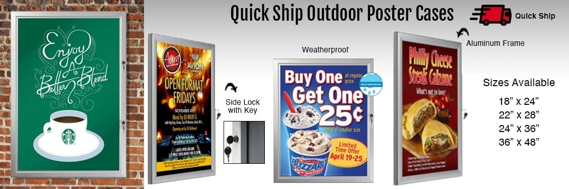 Quick-Ship-Outdoor-Poster-Cases