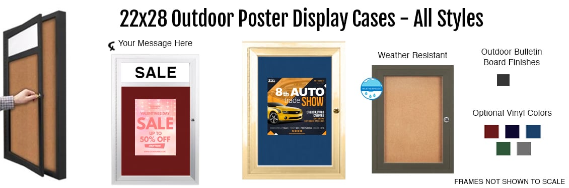 22x28-Outdoor-Poster-Display-Cases---All-Styles