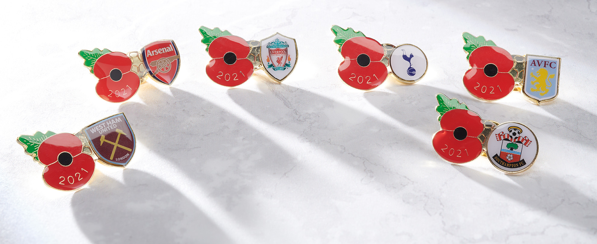 Premier League Football Pins
