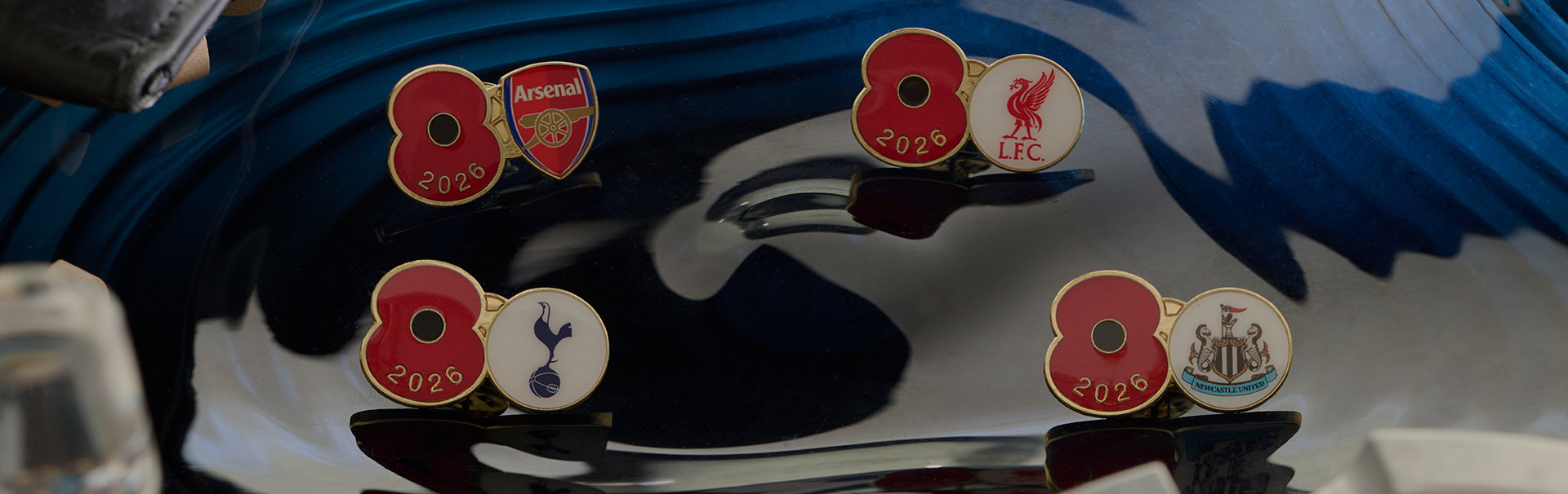 Premier League Football Pins