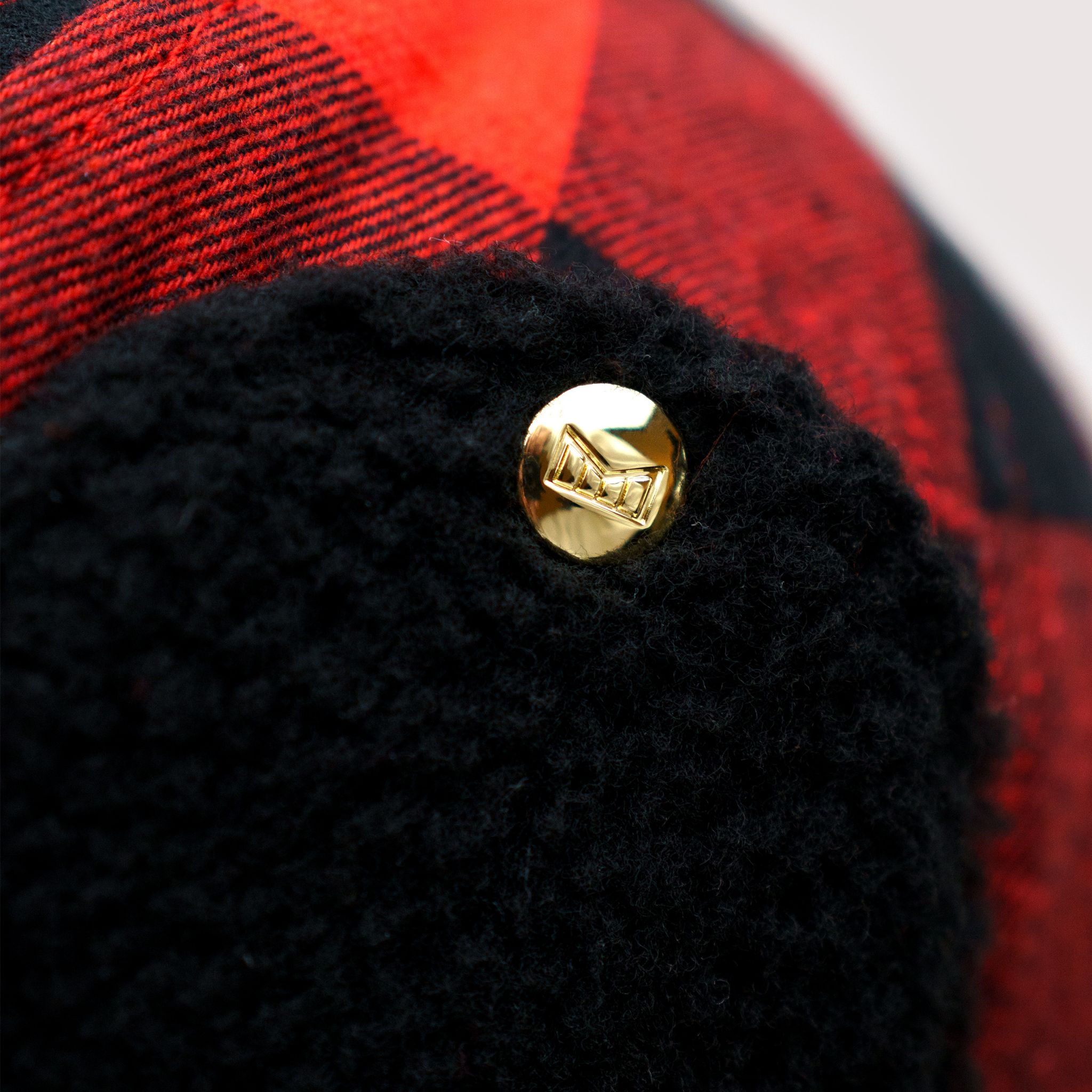 Lumberjack Flannel Strapback Hat melin