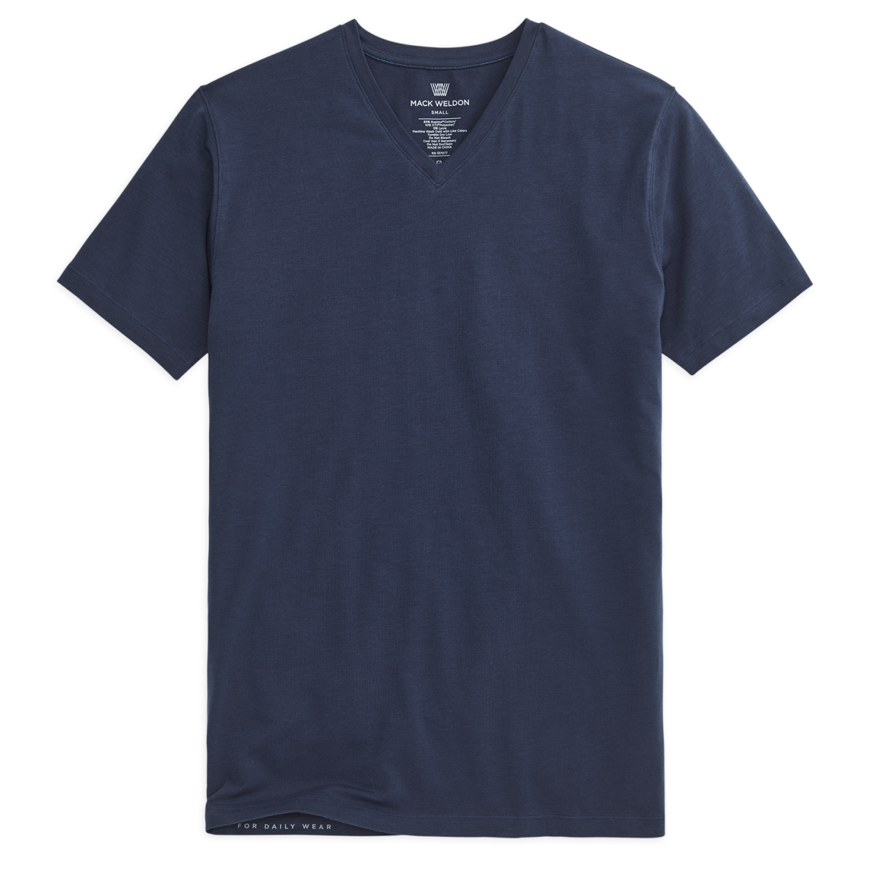 SILVER V-Neck T-Shirt Stealth Grey – Mack Weldon