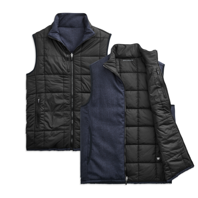 Layflat image of WARMKNIT 2-Way Puffer Vest