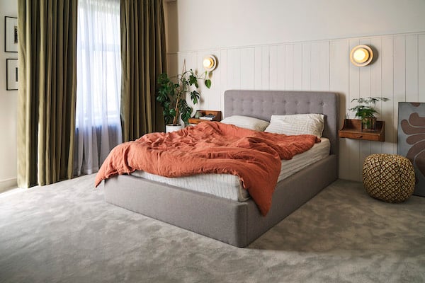 Modern Fabric Bed