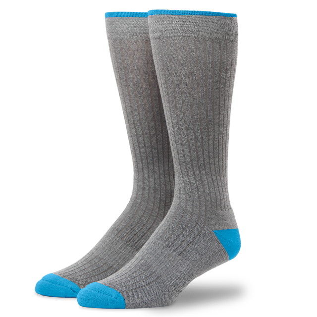 Layflat image of 2-Pack Everyday Extended Crew Socks