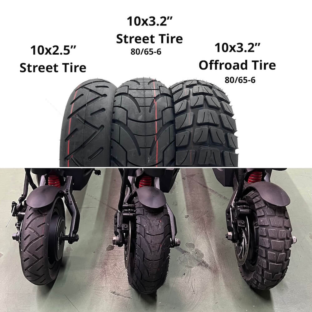 Great Choice Products 8.5'' Tire&Tube, 8 1-2×2 Electric Scooter Tire Replacement  Wheels For Xiaomi M365,8.5 Inch Spare Wheel Tires For Front R…