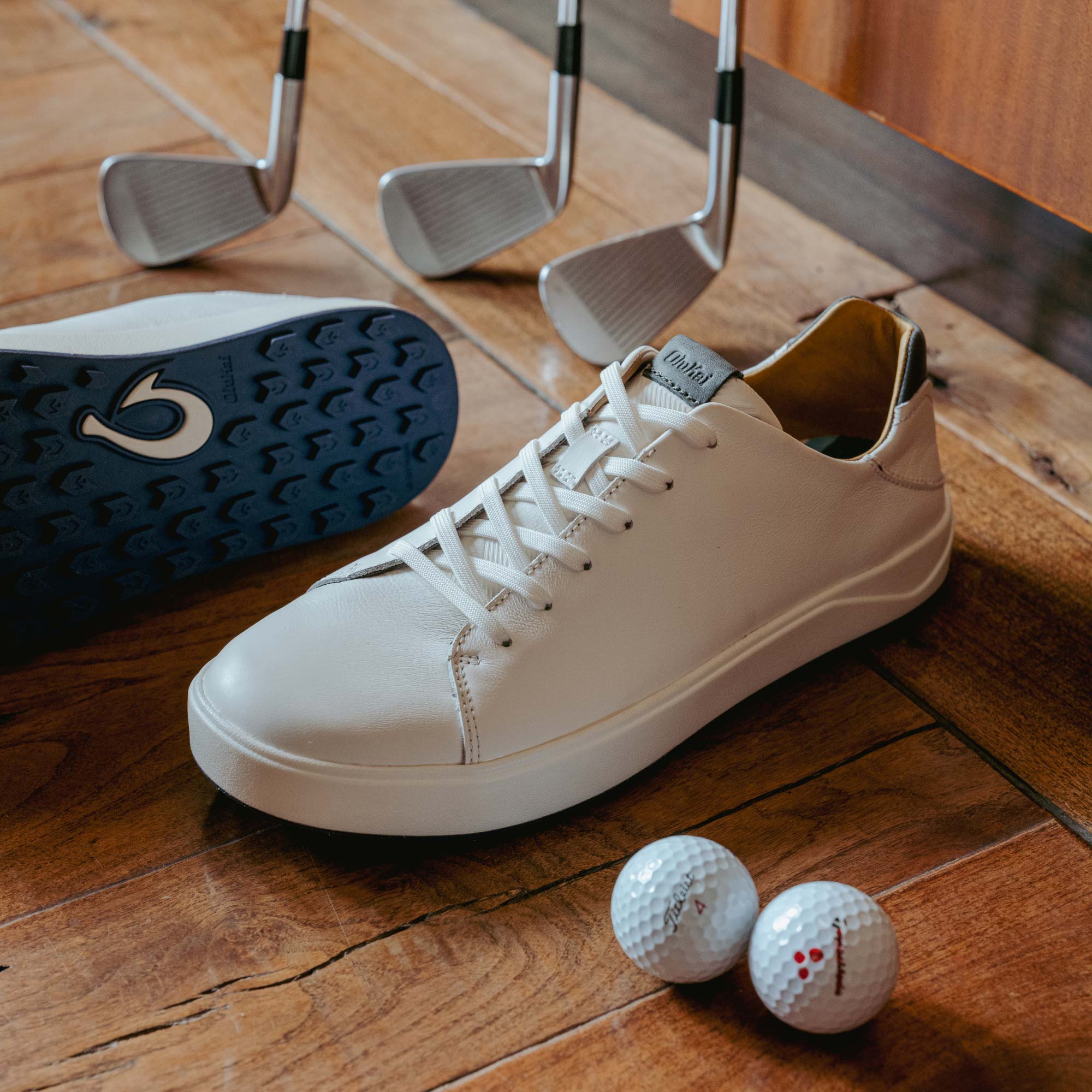 Wai‘alae Men’s Golf Shoes White OluKai