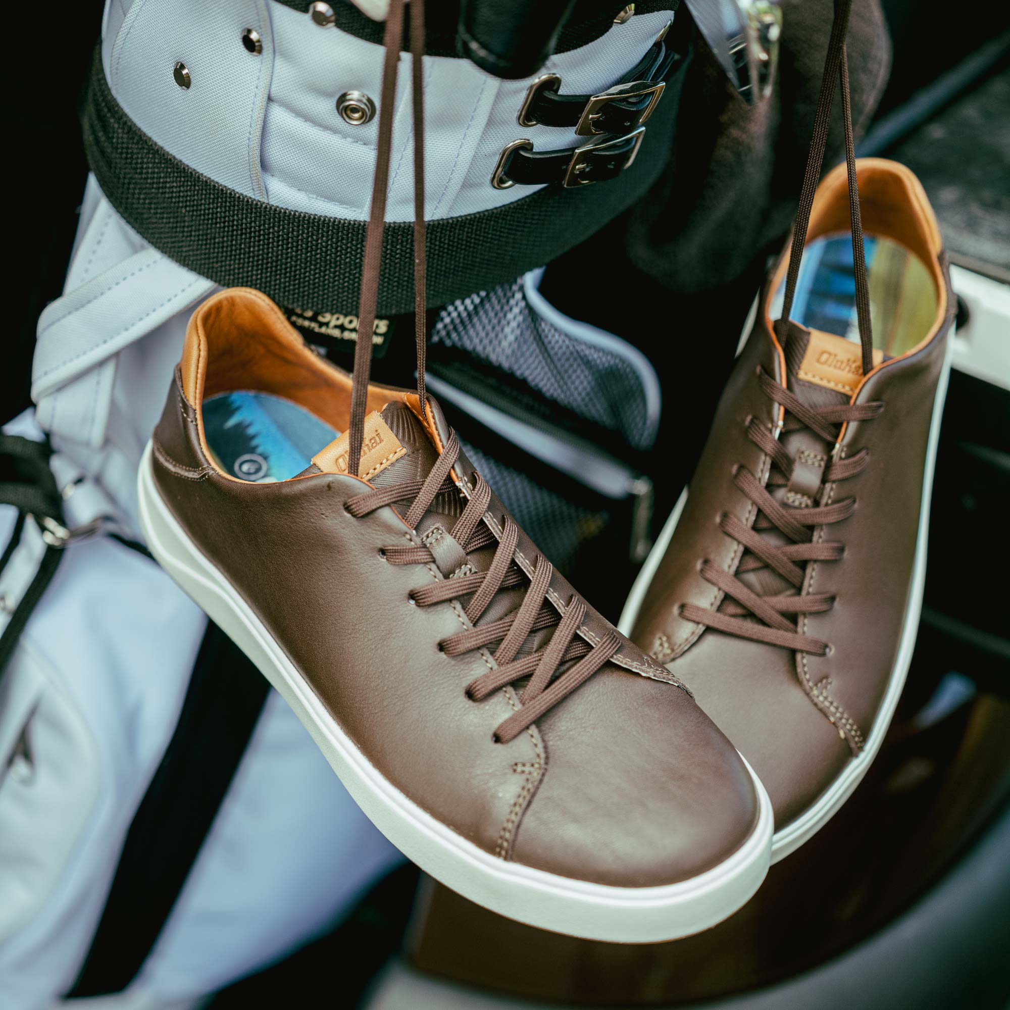 Wai‘alae Men’s Golf Shoes Stone OluKai