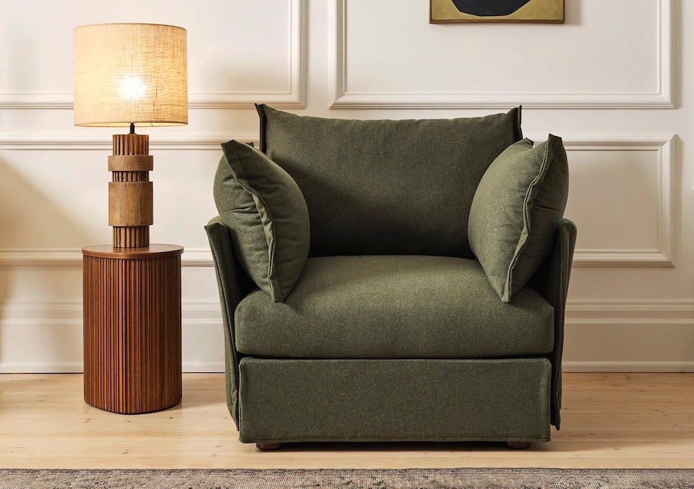 Wool Armchairs Wool Accent Chairs Wool Loveseats Swyft