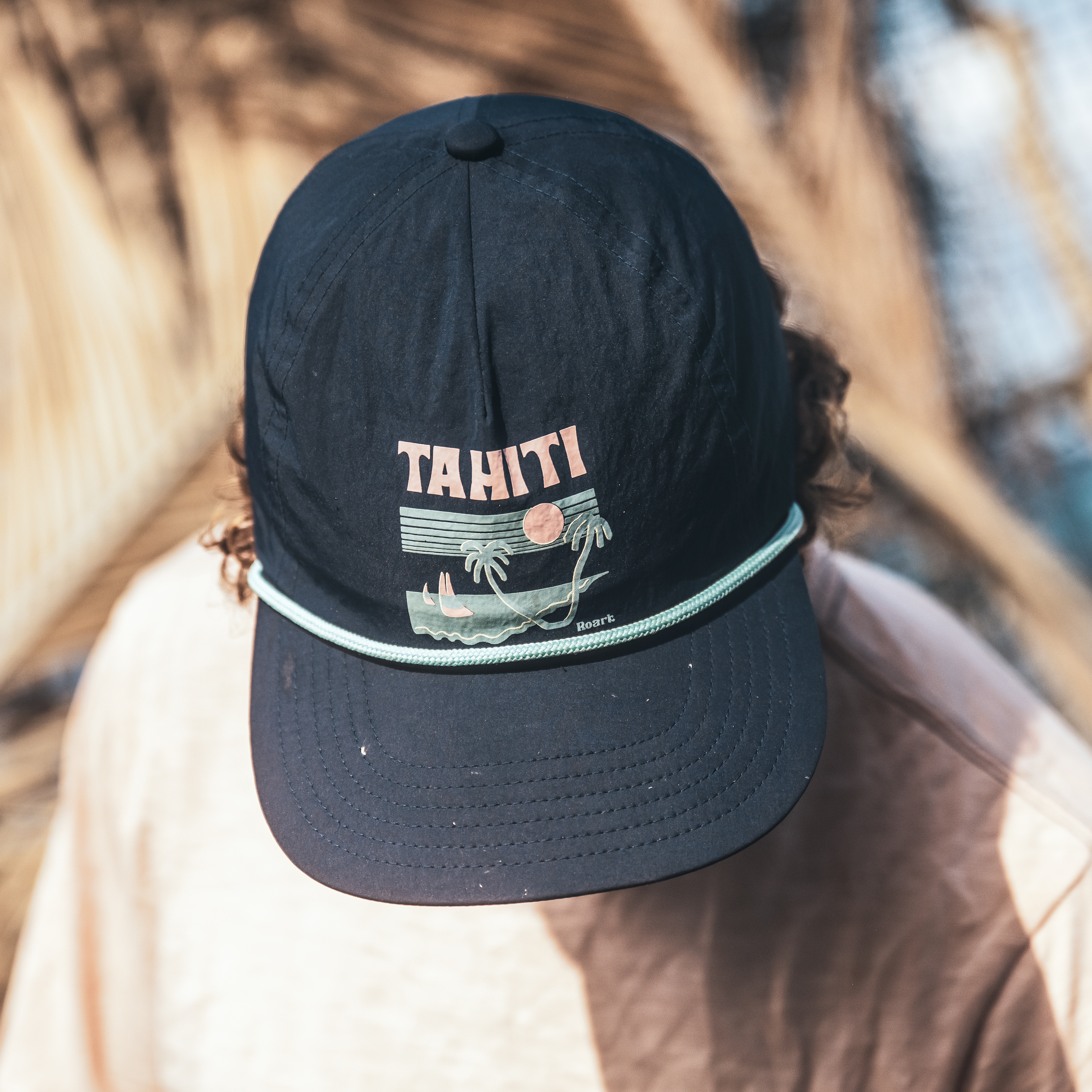 Tahiti Time Classic 5 Panel Hat - Dark Navy | Roark