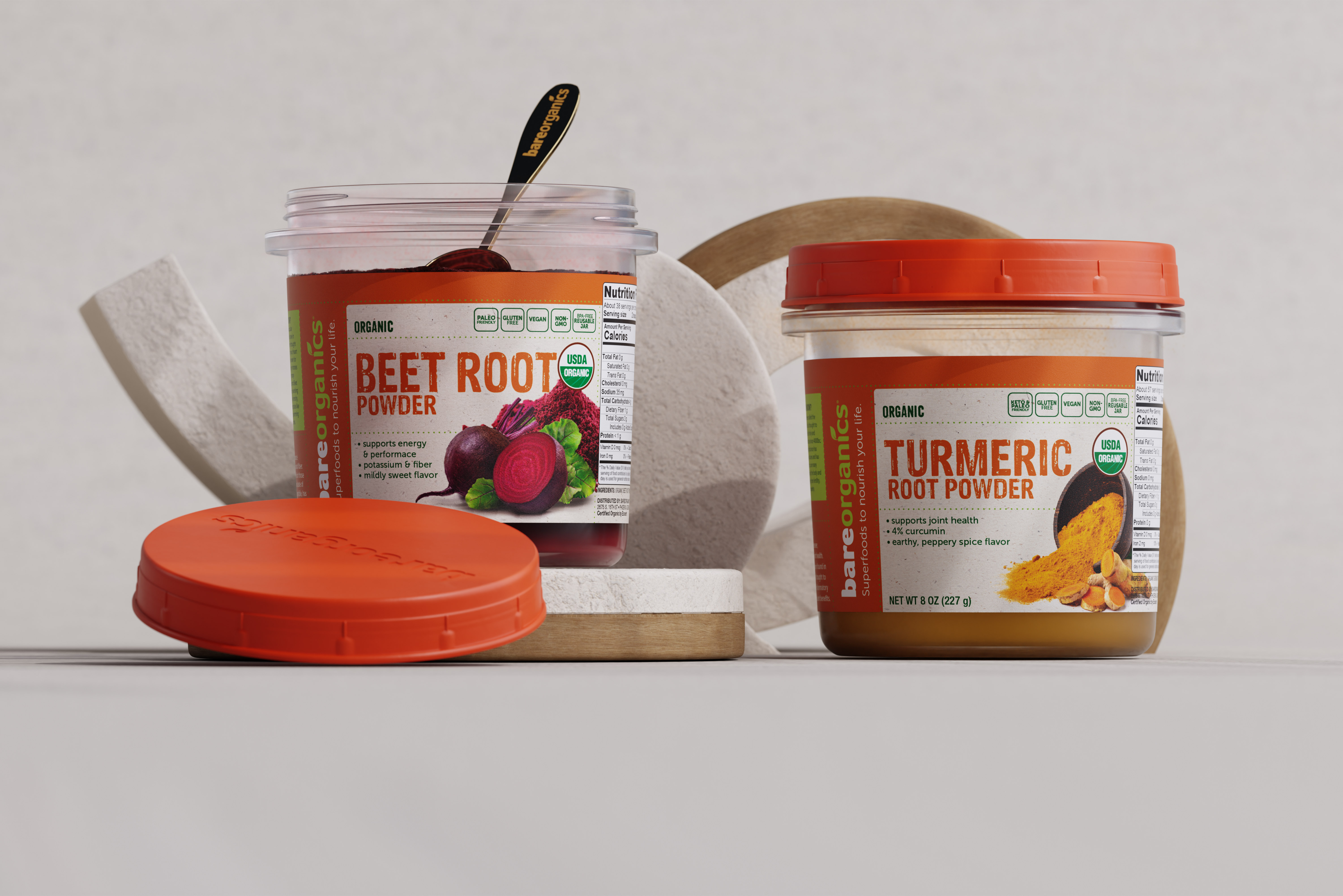 Organic Roots Puree Organic Herbs and Roots Powder – BareOrganics.com