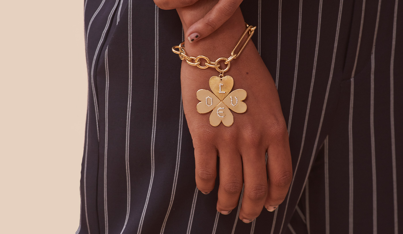 Color Blossom Sun Bracelet Louis Vuitton Bracelet Clover -  Sweden