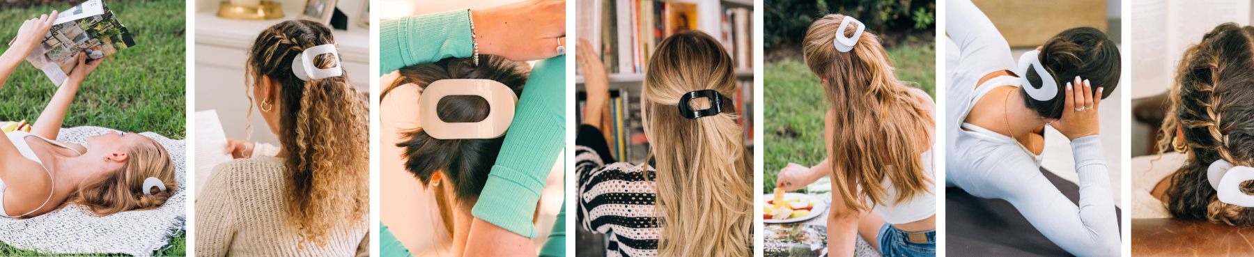 Ultra Comfy Flat Hair Clips in the Latest Styles – TELETIES