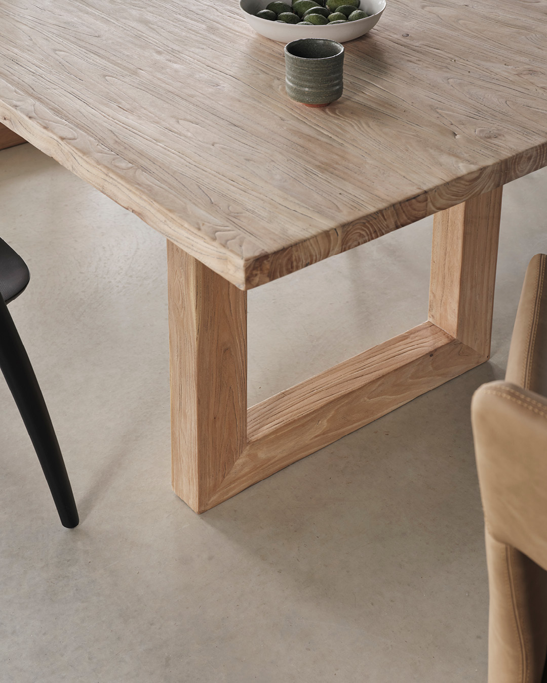 Old Elm Global Rectangular Dining Table