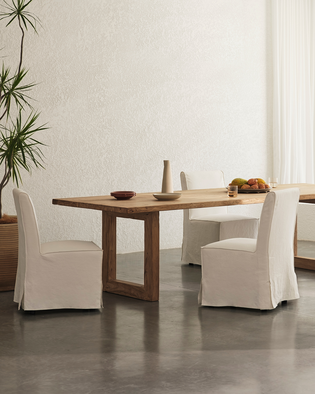 Old Elm Global Rectangular Dining Table