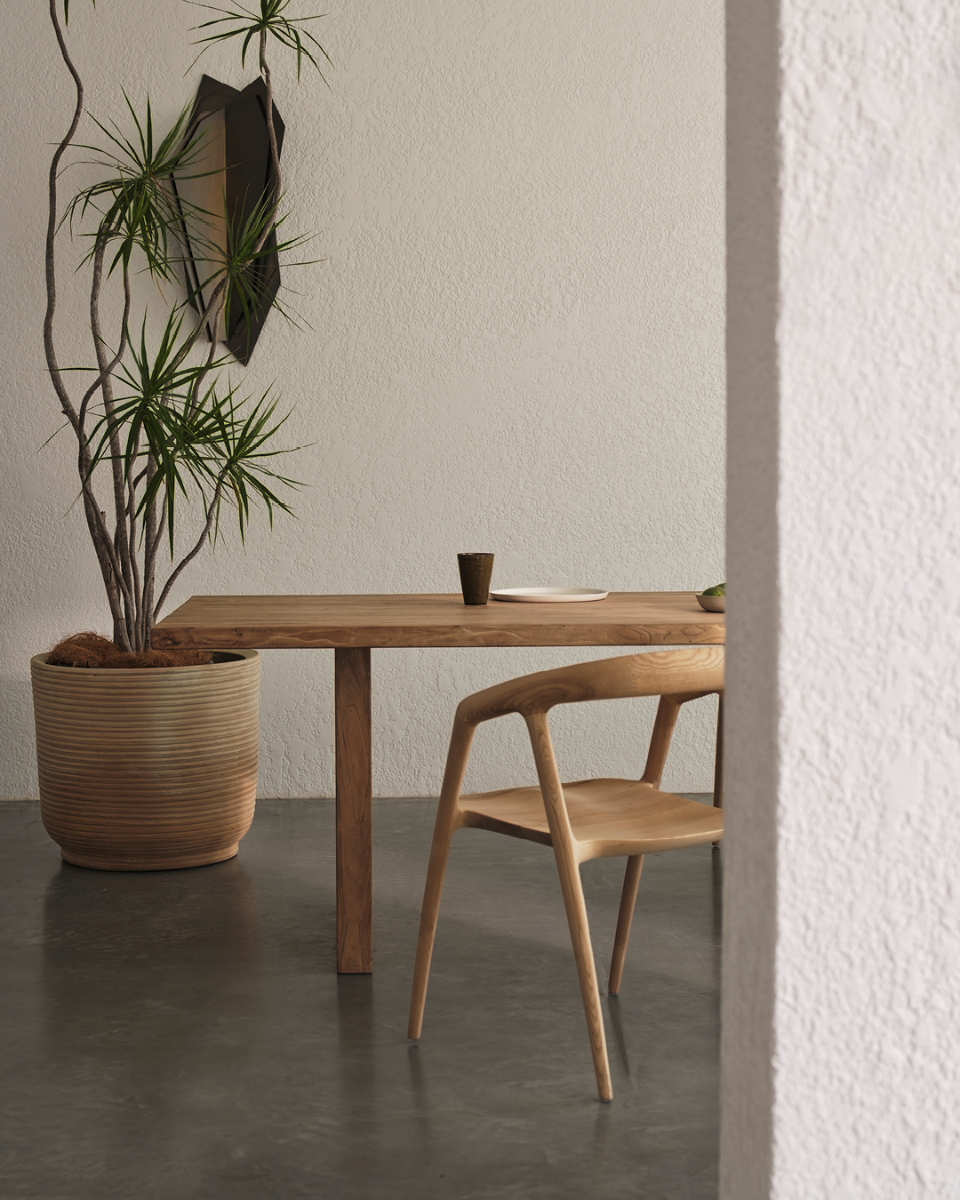 Old Elm Global Rectangular Dining Table