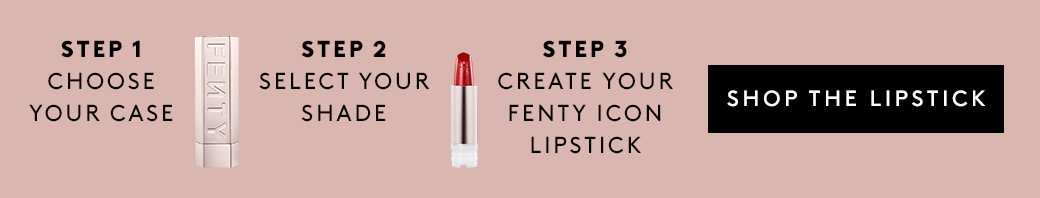 Fenty Beauty by Rihanna Fenty Icon The Case Semi-Matte Refillable Lipstick Red