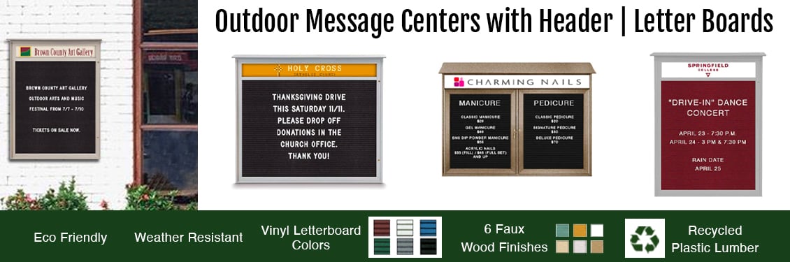 Outdoor-Message-Centers-with-Header-Letter-Boards