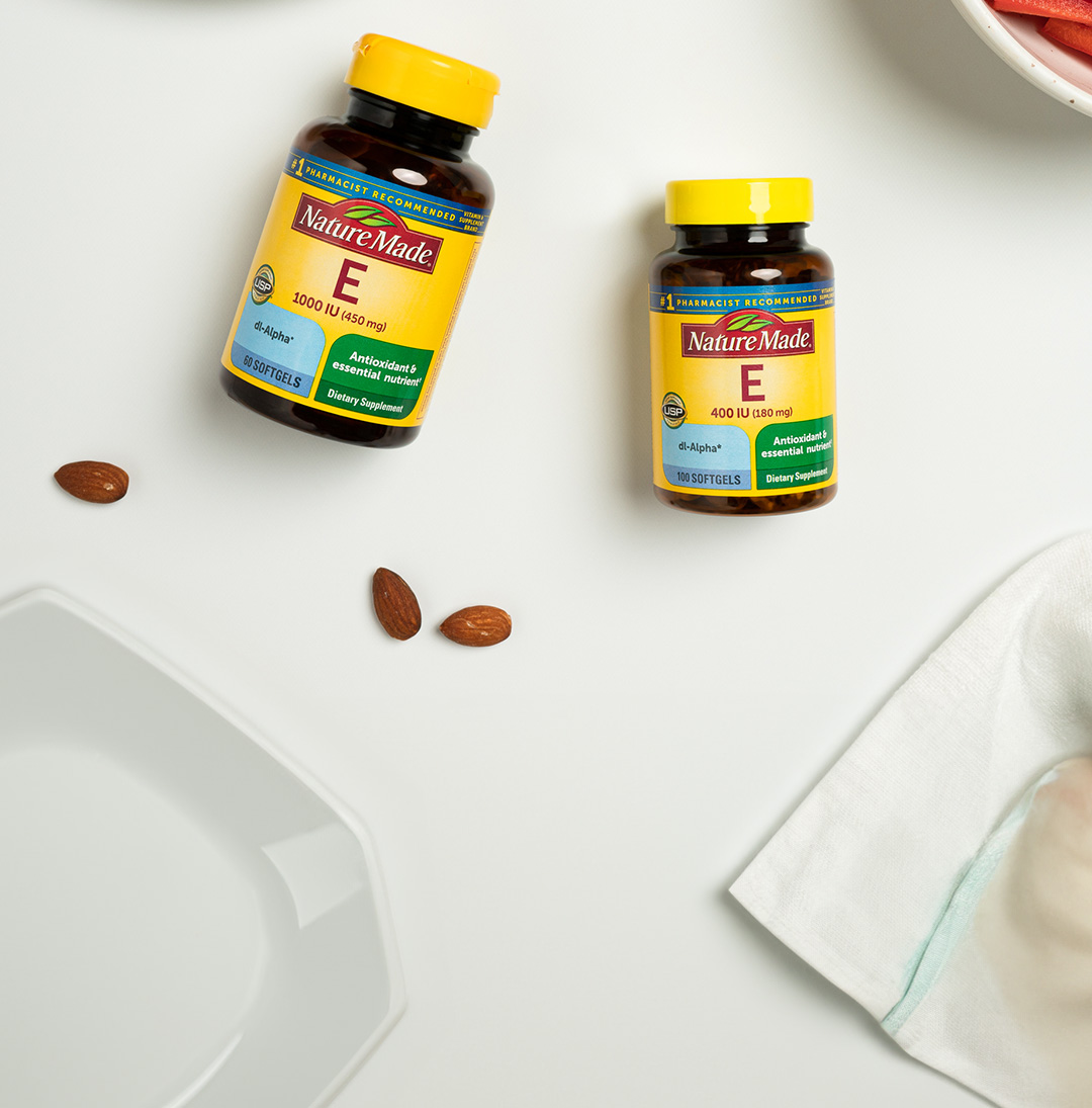 Shop Vitamin E Products: Pills & Softgels | Nature Made®