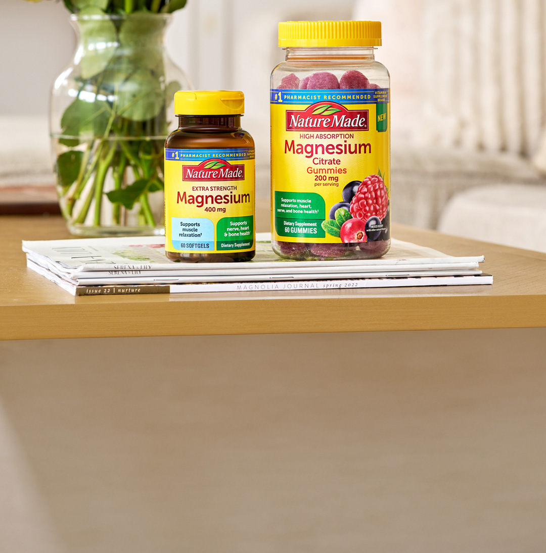 Nature Made Magnesium supplements