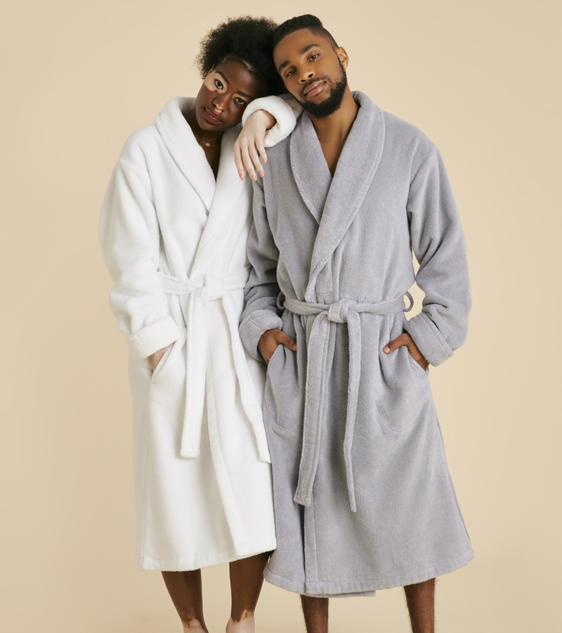 Bathrobe  Buy Bath Robes Online for Womens and Mens in India  Spaces   Spaces India