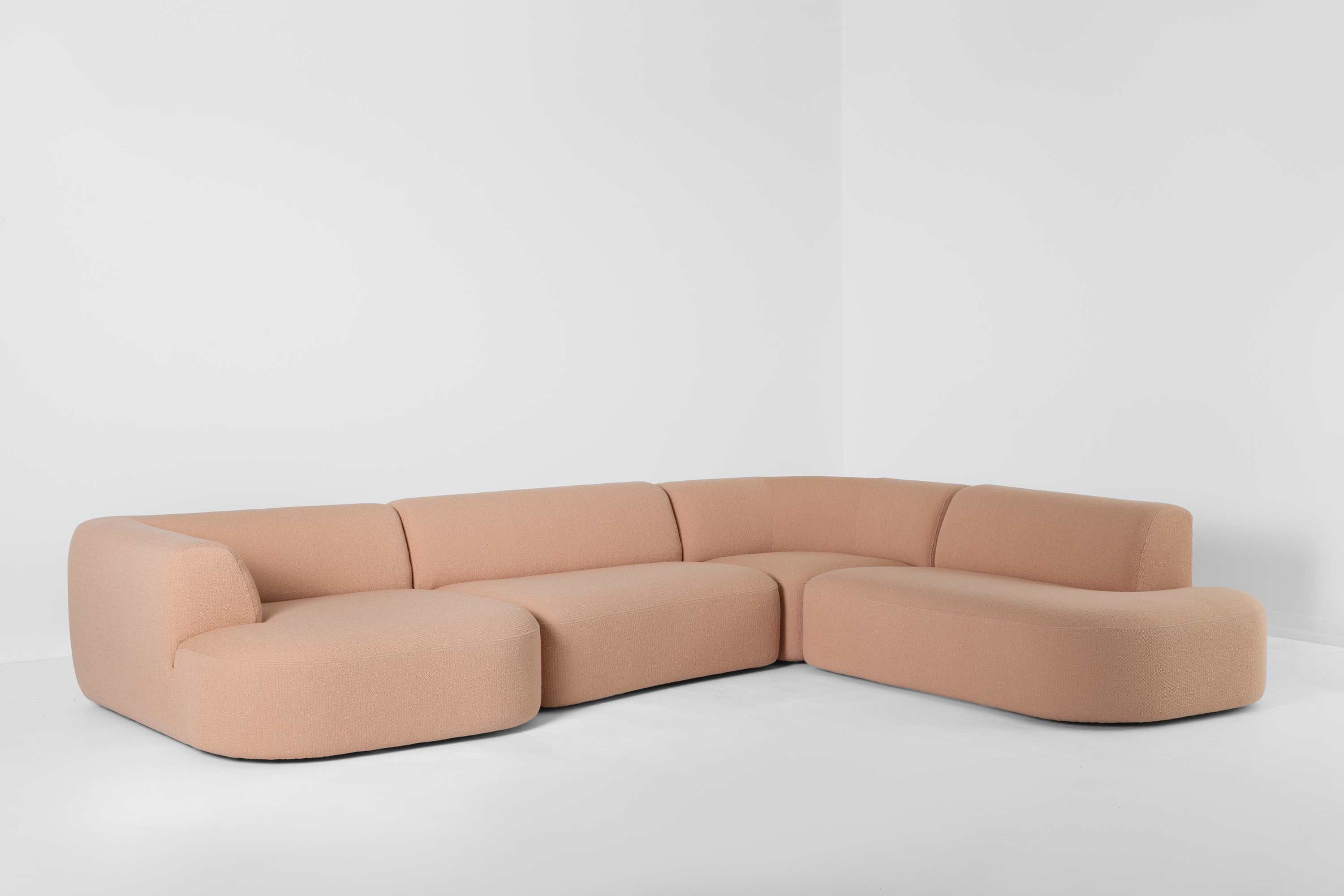 Jardan Nina Sofa Panama Grapefruit