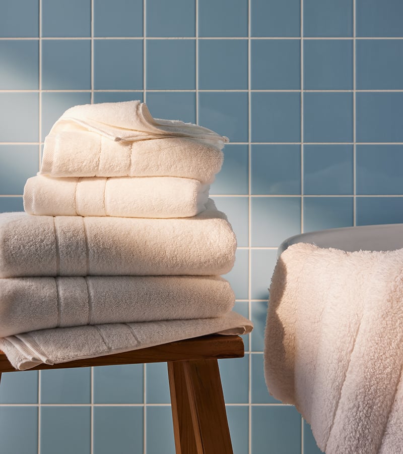 Shifting Tiles Bath Towels, Last Call