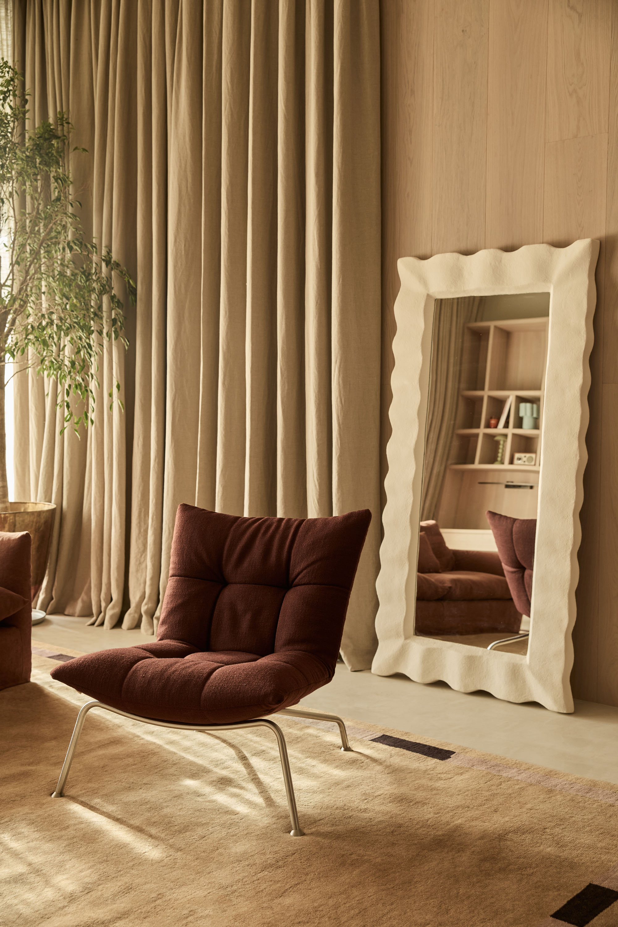JardanRidley Armchair Robbi Floor Mirror Maeve Rug 1