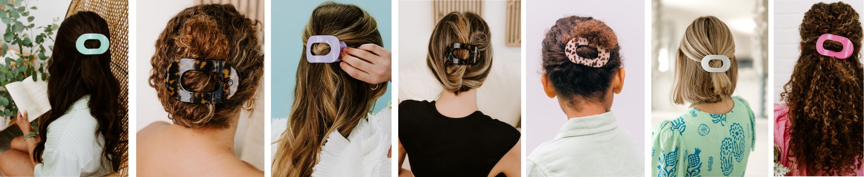 Round Flat Hair Clips – TELETIES