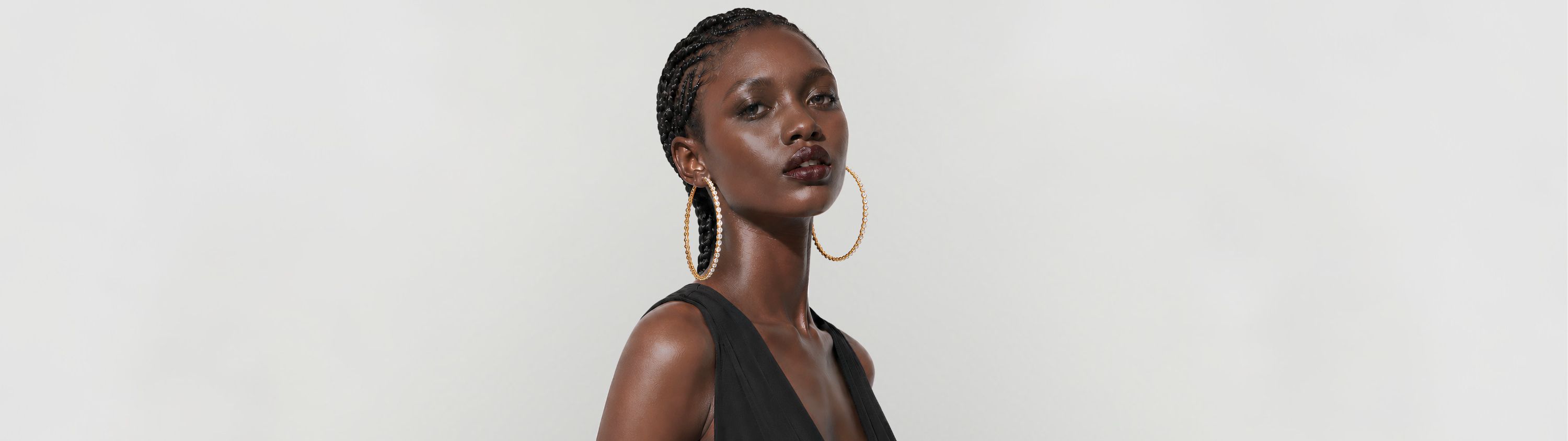 Banner image of Jevar Diamond Hoop Earrings collection