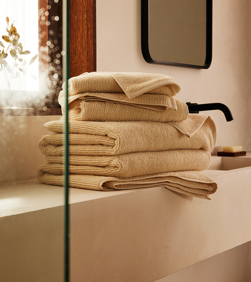 Brooklinen Just Launched Waffle Bath Towels and Bathrobes