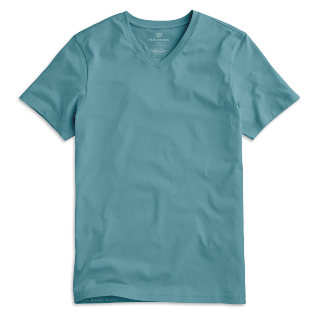 Layflat image of Pima V-Neck T-Shirt