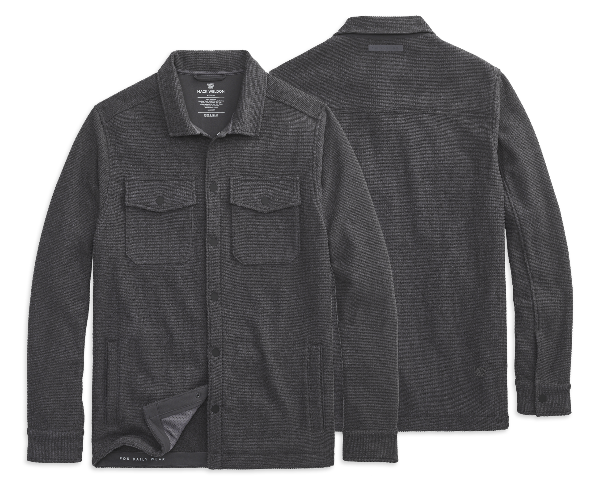 Layflat image of Latitude Fleece Shirt Jacket