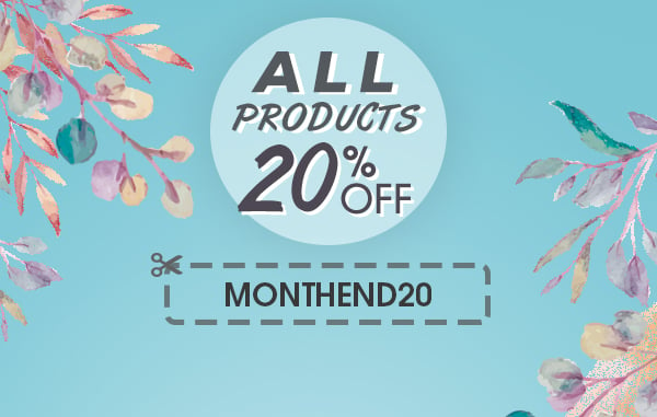 Shiny Leaf Month End Sale - All Products 20% OFF