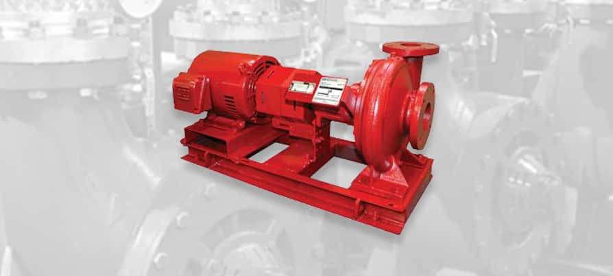 Bell & Gossett Series E-1510 Base-Mounted End Suction Pumps