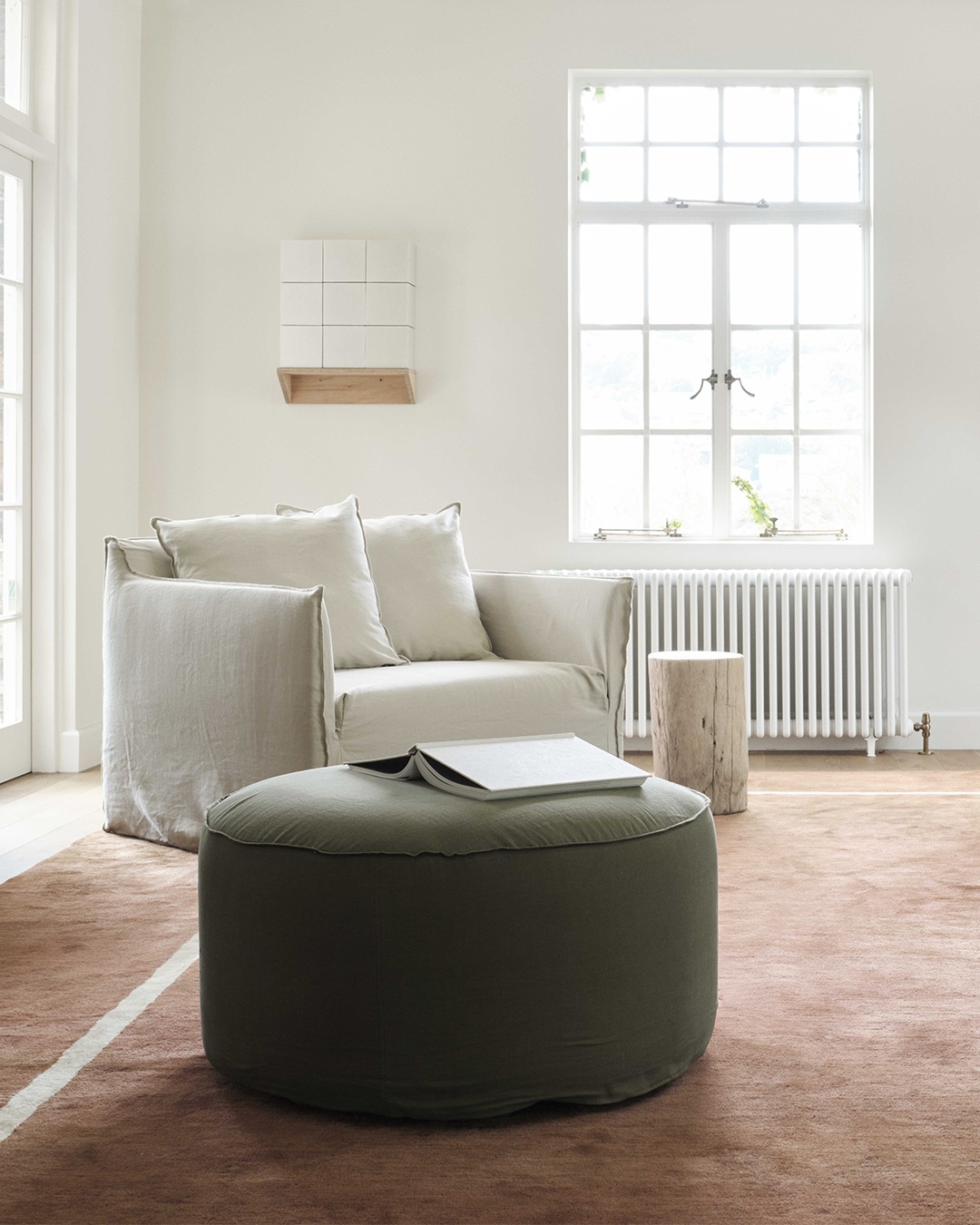 Joe Round Ottoman