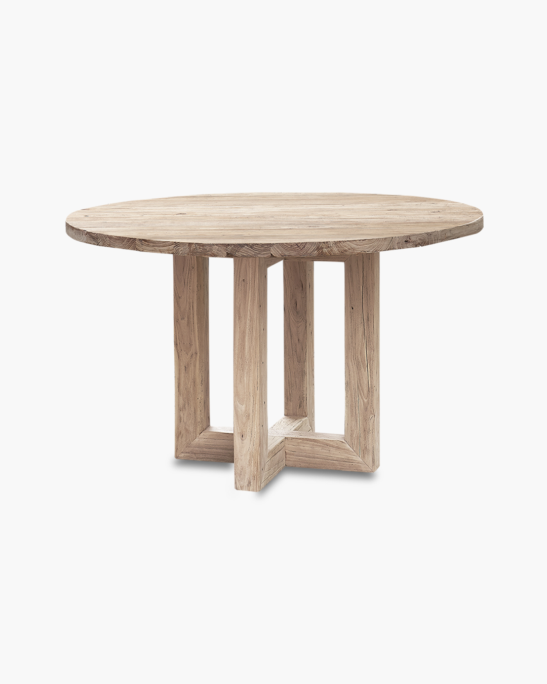 Old Elm Global Round Dining Table