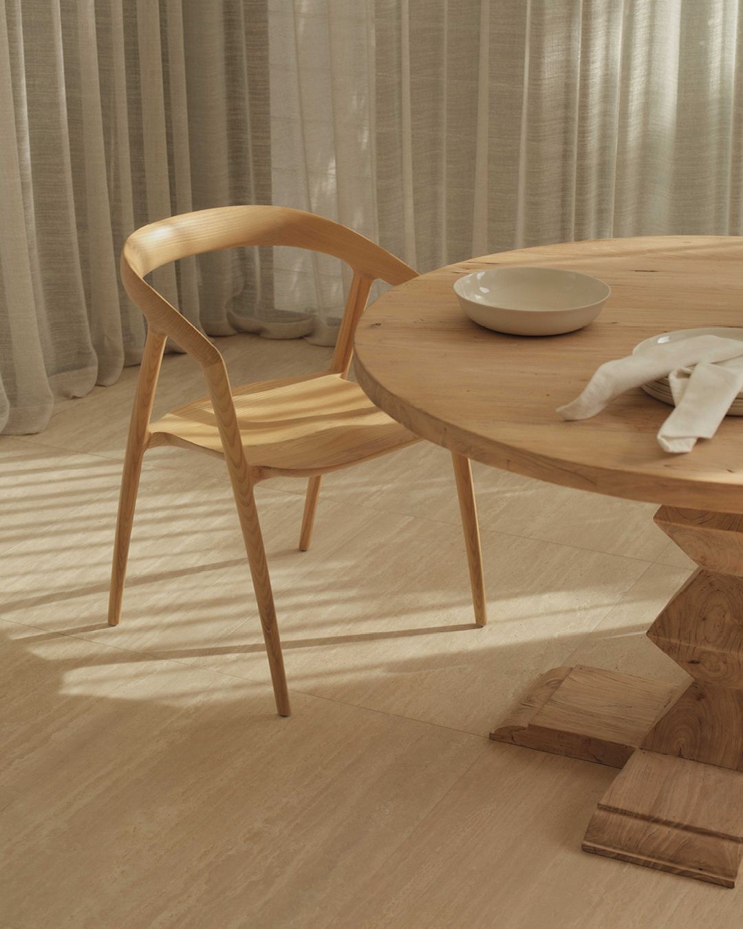 Old Elm St Tropez Dining Table