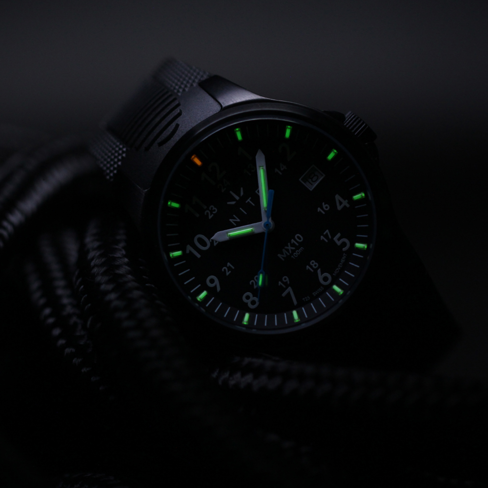 NITE MX10 - Original Field Watch – NITE Watches UK