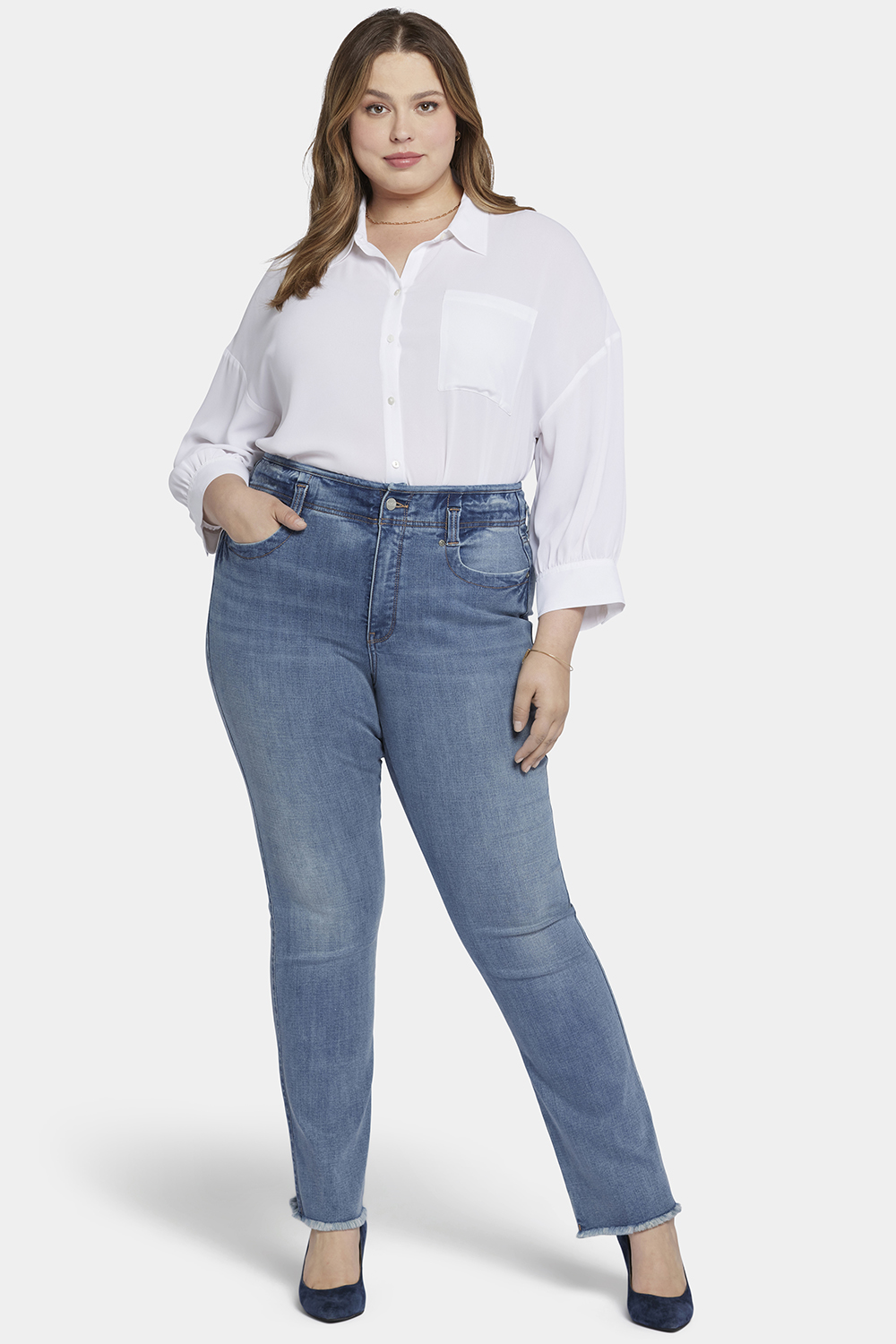 Skinny.high-waist Stretch Skinny Jeans For Women - Plus Size Slim Fit  Pencil Pants