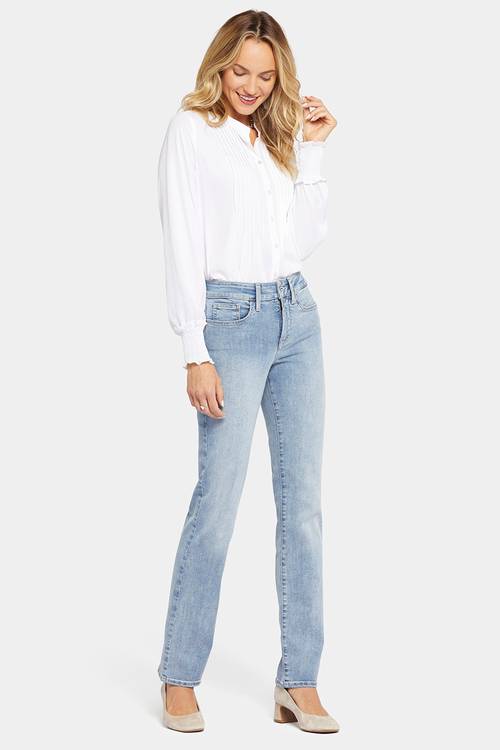  Women's Petite Straight Jeans carousel image 